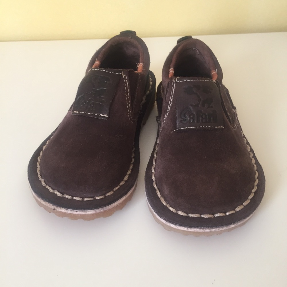BATA Safari suede slip-on toddler shoes -
